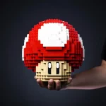 LEGO Life-size red mushroom