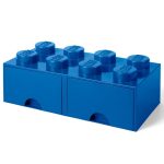 8-Stud Brick Drawer – Blue
