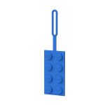 2x4 Blue Luggage Tag - Image 2