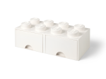 8-Stud Brick Drawer – White - Image 4