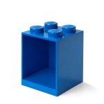 4-Stud Brick Shelf – Blue