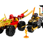 Kai and Ras's Car and Bike Battle