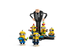 Brick-Built Gru and Minions - Image 3