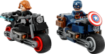 Black Widow & Captain America Motorcycles
