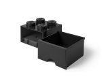 LEGO® 4-Stud Black Storage Brick Drawer - Image 3