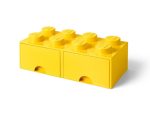 8-Stud Brick Drawer – Yellow