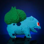 LEGO® Bulbasaur – Iconic Pokémon Brick Sculpture - Image 5