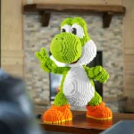 LEGO® Yoshi – Iconic Super Mario™ Brick Sculpture - Image 12