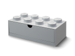 8-Stud Desk Drawer – Gray - Image 3