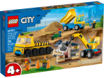 Construction Trucks and Wrecking Ball Crane - Image 2