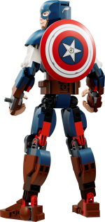 Captain America Construction Figure