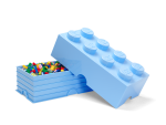 8-Stud Storage Brick – Light Blue - Image 4