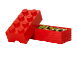 8-Stud Storage Brick – Red - Image 3