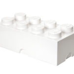 8-Stud Storage Brick – White