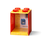 4-Stud Brick Shelf – Bright Red - Image 2