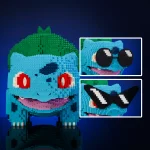 LEGO® Bulbasaur – Iconic Pokémon Brick Sculpture - Image 9