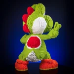 LEGO® Yoshi – Iconic Super Mario™ Brick Sculpture - Image 7