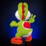 LEGO® Yoshi – Iconic Super Mario™ Brick Sculpture - Image 11